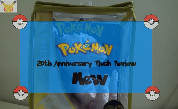Review: Pokémon 20th Anniversary Plush Mew