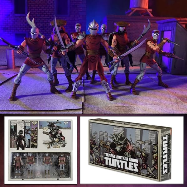 NYCC 2016 – Neca Mirage TMNT Villains 4-Pack Announced