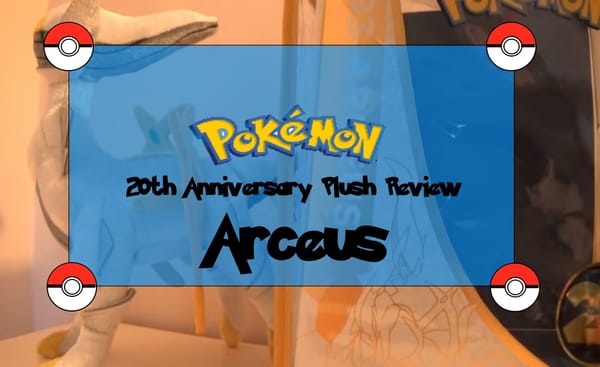 Review: Pokémon 20th Arceus Plush Review