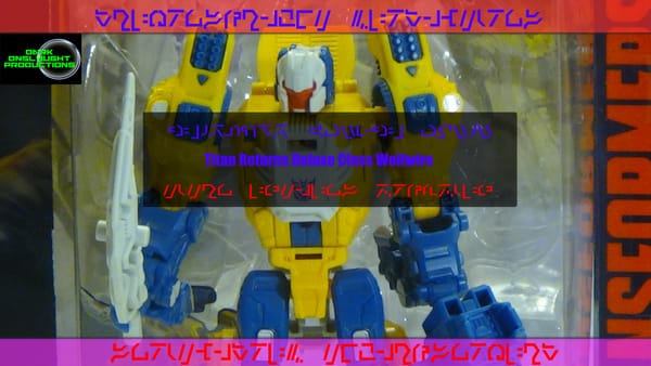 Transformers Generations Titan Returns Deluxe Class Wolfwire Review