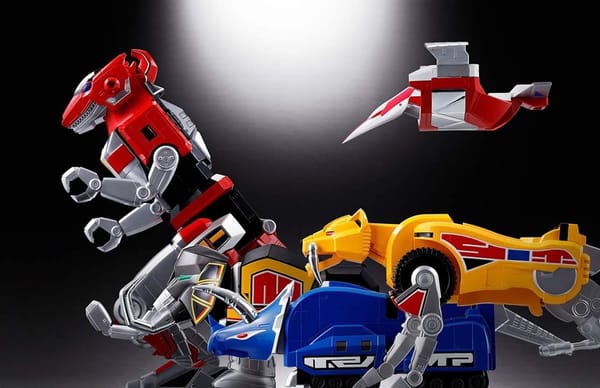 Official Images: Soul of Chogokin Daizyujin/ MMPR Dino Megazord