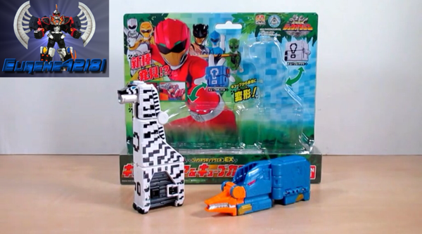 Review: Doubutsu Sentai Zyuohger – ZCW EX Doubutsu Busou Cube Shimauma & Cube Kamonohashi