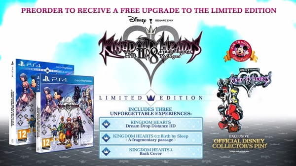 Kingdom Hearts 2.8 Final Chapter Prologue Special Edition Announced