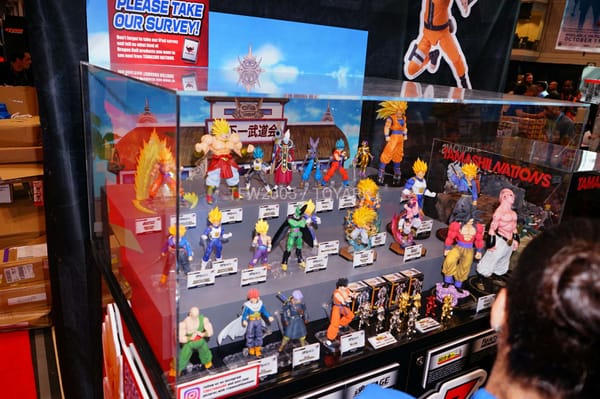 NYCC 2016 : Dragon Ball Z & Naruto S.H.Figuarts Display