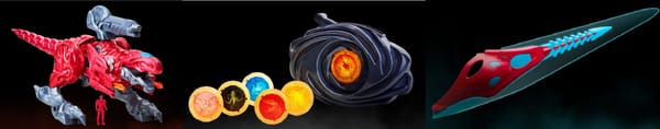 New Power Rangers 2017 Movie Toys Revealed