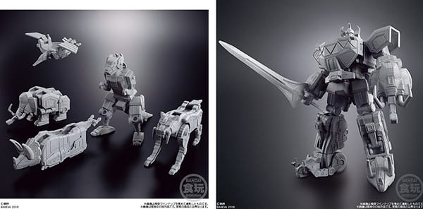 New Super Mini-Pla Daijyujin Prototype Images Revealed