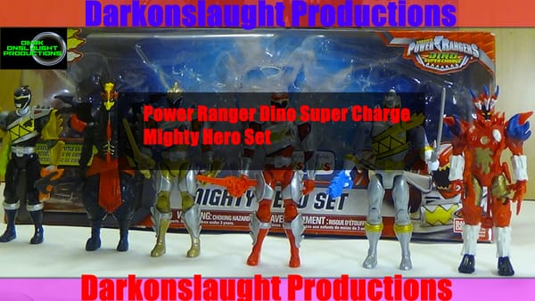 Review: Power Rangers Dino Super Charge Mighty Hero Set