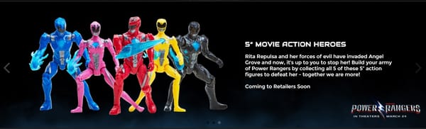 New Lionsgate Power Rangers Toys Revealed