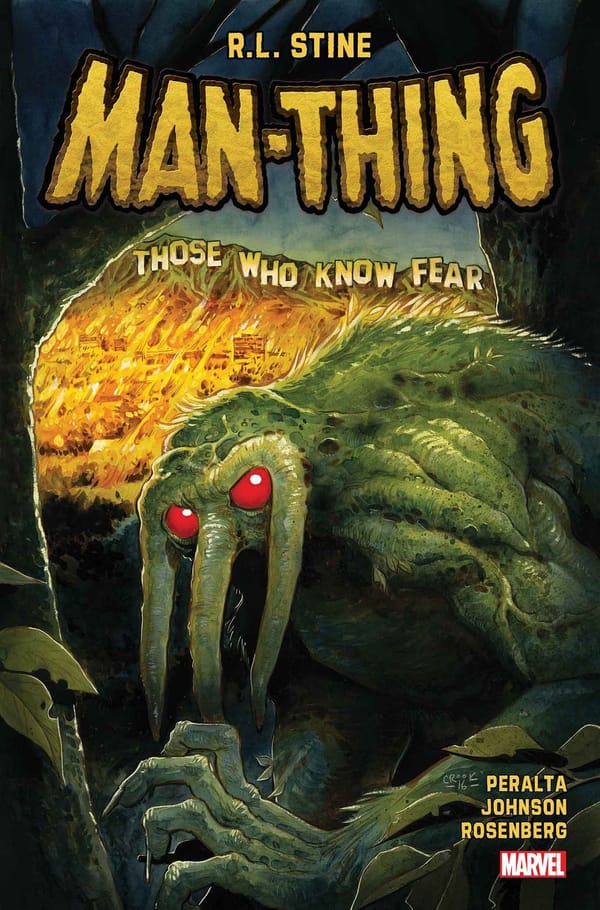 R.L. Stine to Write Marvel's Man-Thing Comics