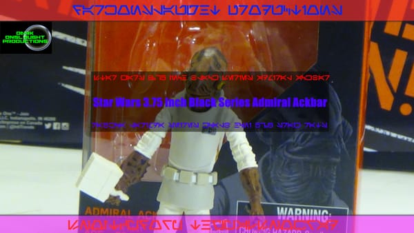 Review: Star Wars 3.75 Inch Black Series Admiral Ackbar