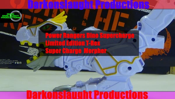 Review: Power Rangers Dino Super Charge Limited Edition Super T-Rex Morpher