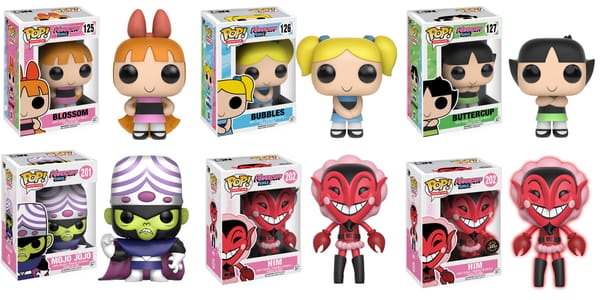 New Powerpuff Girls Funko Pops Announced