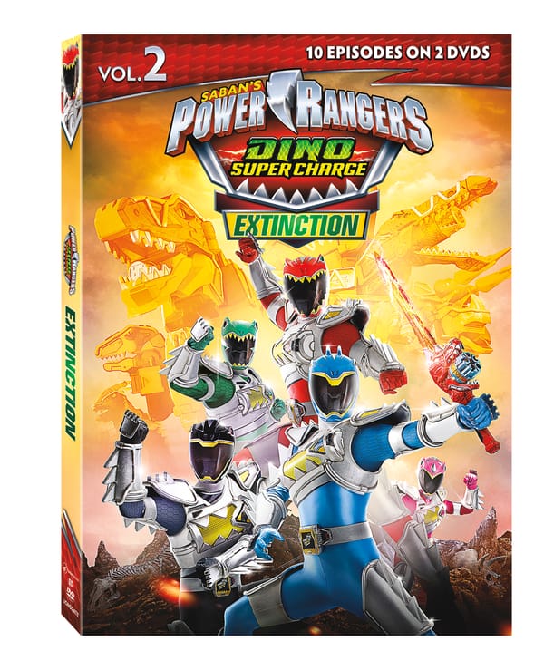 Power Rangers Dino Super Charge Extinction DVD Announced