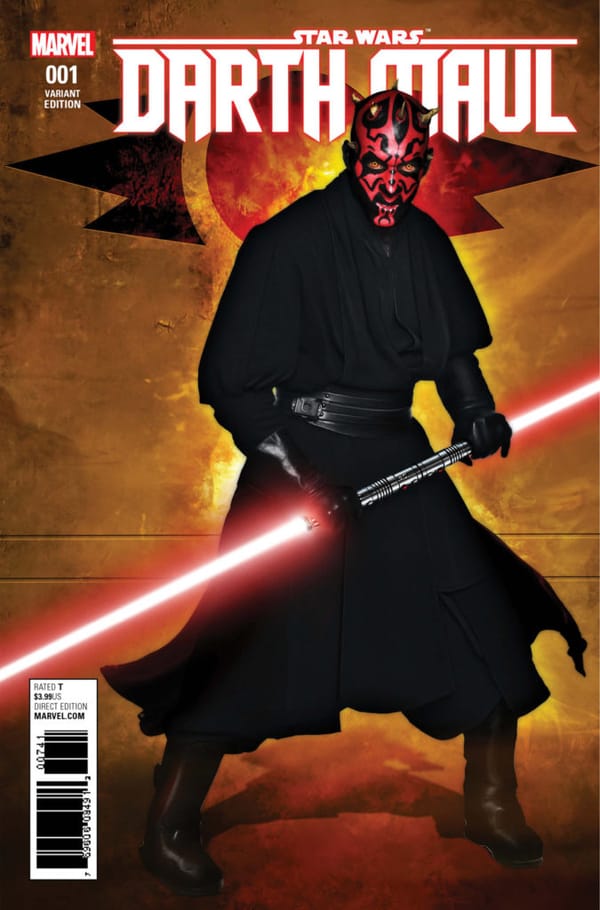 Cullen Bunn Talks Darth Maul Comic Series & Variant Covers Revealed