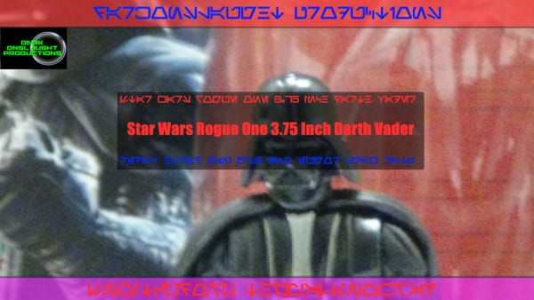 Review: Star Wars Rogue One 3.75 Inch Darth Vader
