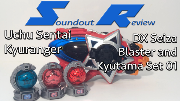 Uchu Sentai Kyuranger Seiza Blaster and Kyutama Set 01 Review