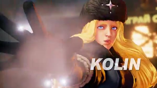 Street Fighter V Kolin Reveal Trailer Streamed