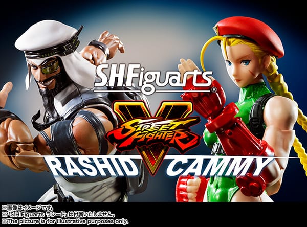 Official Images: S.H.Figuarts Street Fighter Rashid & Cammy