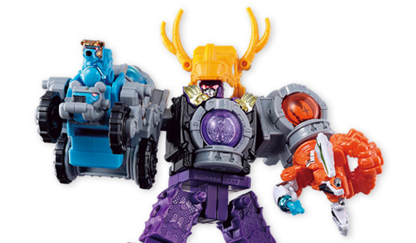 Official Images: Mini-Pla Kyutama Gattai Series 03 – Ryuteioh