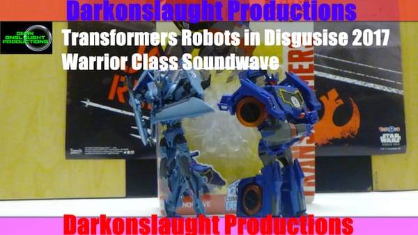 Review: Transformers Robots in Disguise 2017 Warrior Class Soundwave
