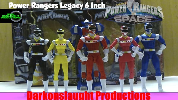 Review: Power Rangers Legacy 6 Inch Power Rangers In Space Figures