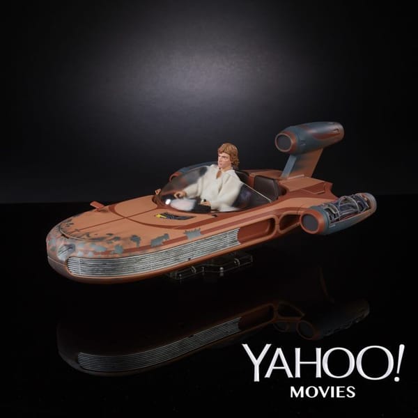Star Wars Black Series 6 Inch Deluxe Luke Skywalker Landspeeder Set Revealed