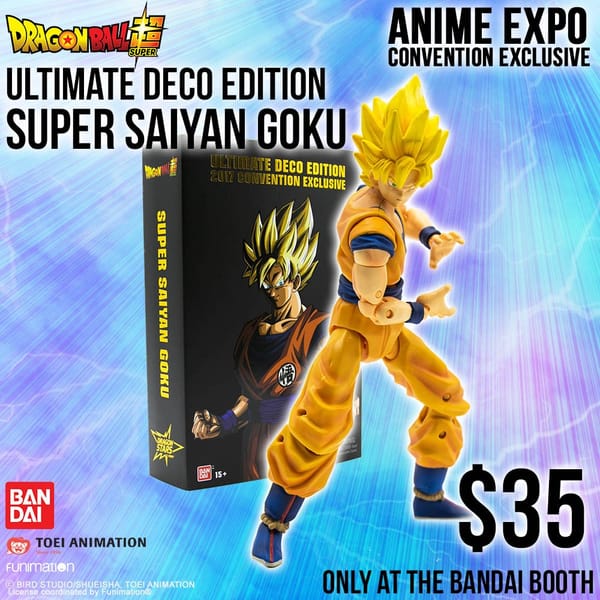 Anime Expo 2017: Ultimate Deco Super Saiyan Goku Exclusive Revealed