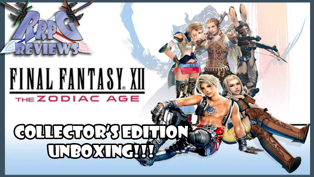 Final Fantasy XII: The Zodiac Age – Collector’s Edition Unboxing (RRPG Reviews)