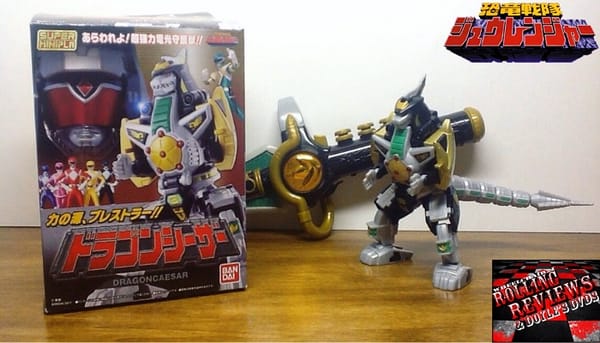 Review: Super Mini-Pla Kyoryu Sentai Zyuranger Dragon Caesar