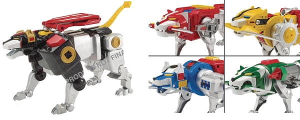 Playmates Toys To Release Classic Voltron
