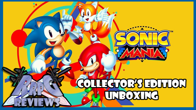Sonic Mania – Nintendo Switch Collector’s Edition Unboxing (RRPG Reviews)