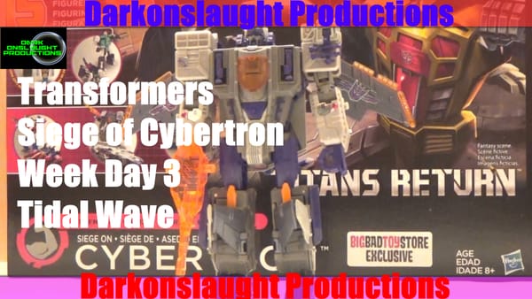 Review: Transformers Siege of Cybertron Week Day 3 Tidal Wave