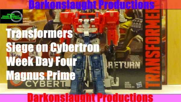 Review: Transformers Siege of Cybertron Week Day 4 Magnus Prime