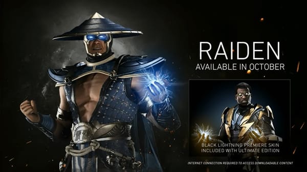Injustice 2 Raiden Trailer Streamed