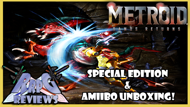 Metroid: Samus Returns – Special Edition & 2-Amiibo Pack Unboxing! (RRPG Reviews)