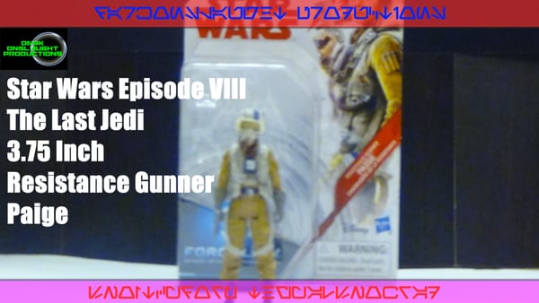 Review: Star Wars Episode VIII The Last Jedi 3.75 Inch Basic Resistance Gunner Paige