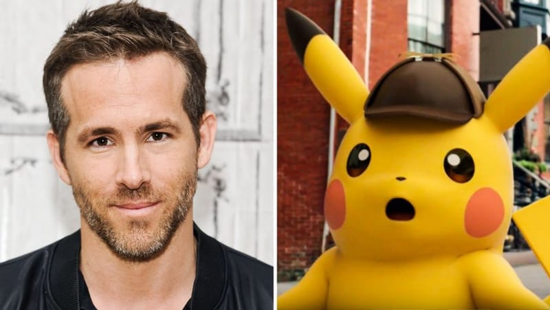 Ryan Reynolds Cast in Live-Action Detective Pikachu Film