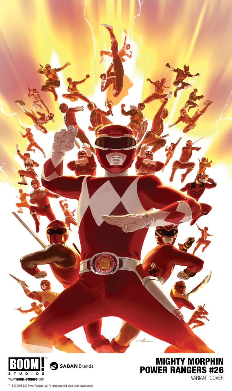 Power Rangers: Shattered Grid Covers Revealed