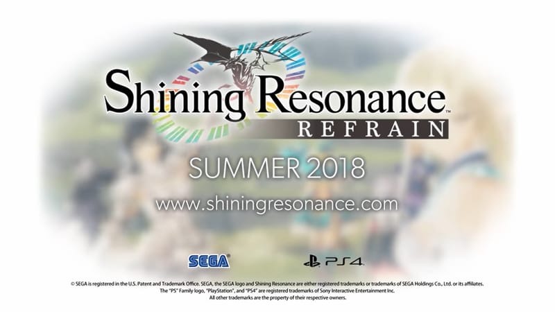 Shining Resonance Refrain Story Trailer Streamed