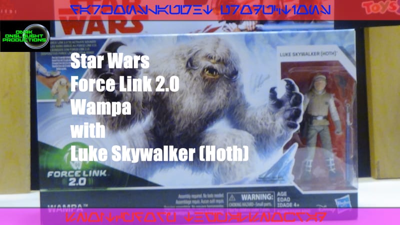 Review: Star Wars 3.75 Inch Force Link 2.0 Wampa with Luke Skywalker (Hoth)