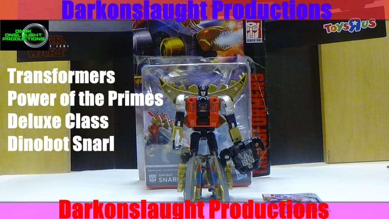 Review: Transformers Power of the Primes Deluxe Class Dinobot Snarl