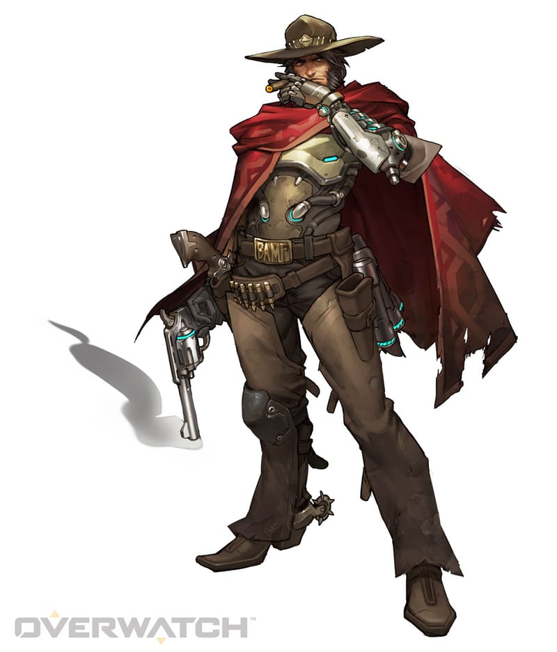Overwatch McCree Short