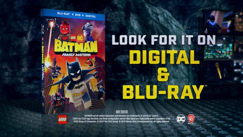 LEGO DC: Batman: Family Matters Official Trailer Streamed