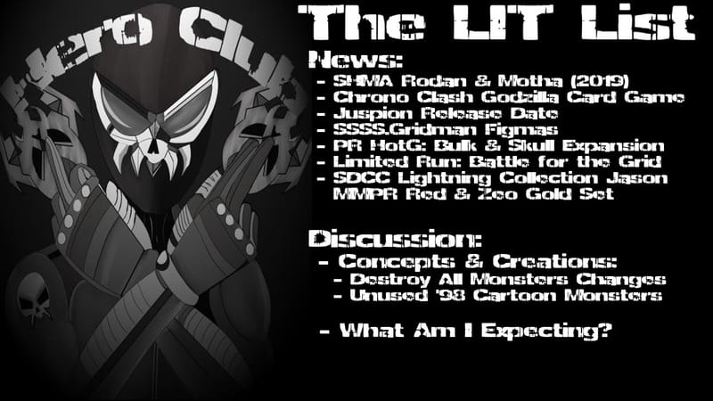 Los Ingobernables de Tokusatsu Ep 87 – Destroy All Decks! A Godzilla TCG & Unused Kaiju!