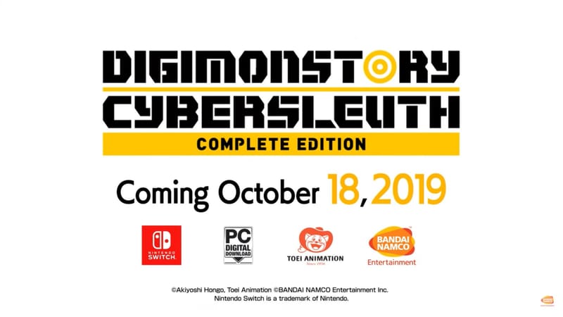 Digimon Story Cyber Sleuth: Complete Edition – Story Trailer Streamed
