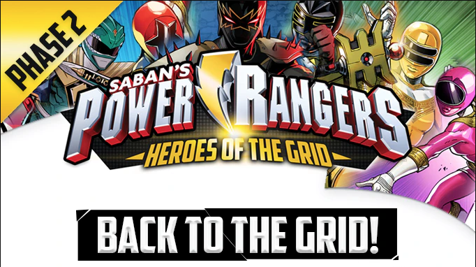 Power Rangers: Heroes of the Grid Phase 2  Revealed