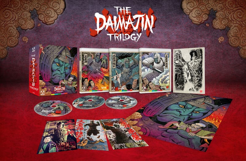 Arrow Video Announces The Daimajin Trilogy (Limited-Edition Blu-Ray)