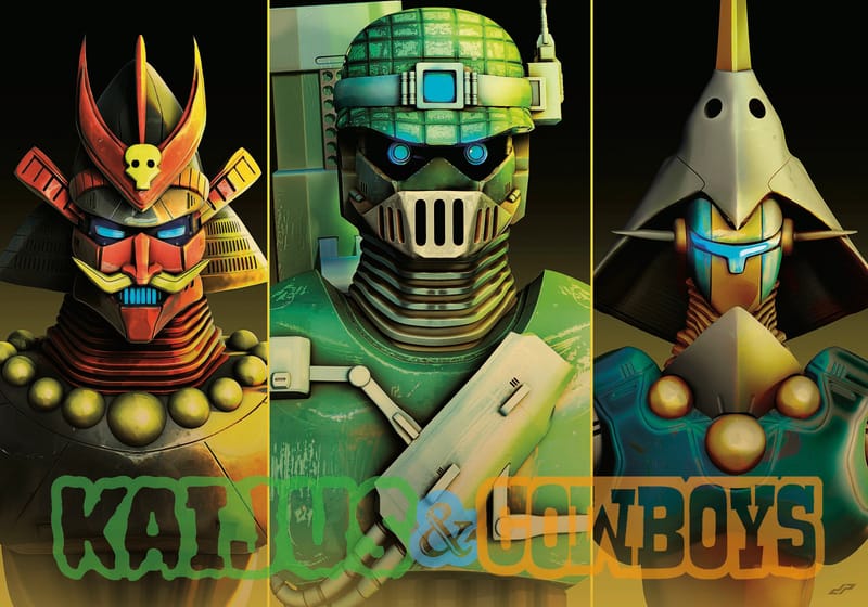[Press Release] Kaijus & Cowboys #1-8 Kickstarter