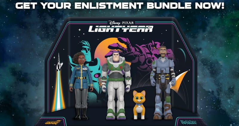 [Press Release] Super7’s ReAction Lightyear Early Enlistment Bundle