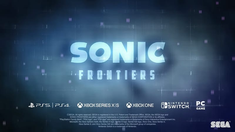 Sonic Frontiers Overview Trailer Streamed